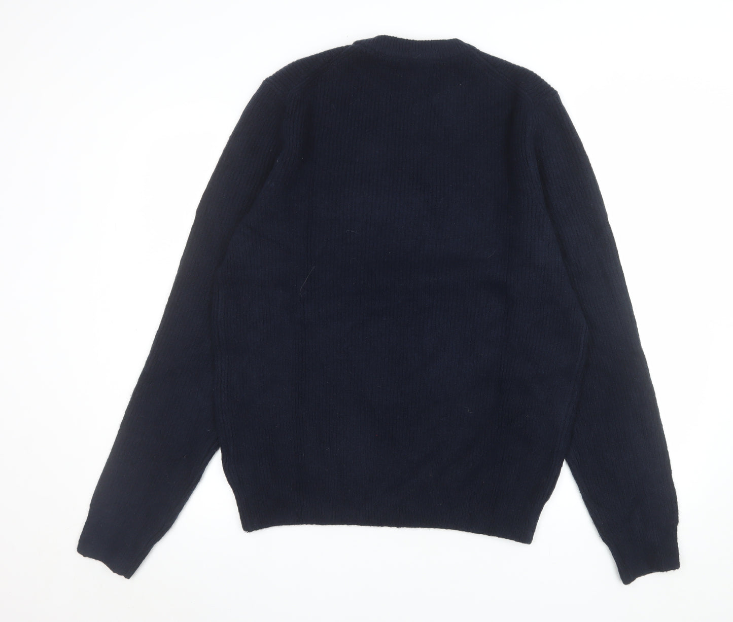 Marks and Spencer Men’s Dark Navy Blue Medium Crew Neck Jumper