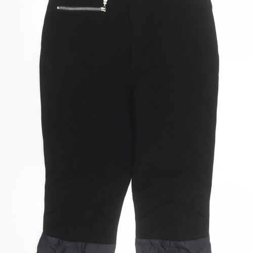 FUS EUROP Men's Black L Snow Pants Ski Waterproof Trousers 42L