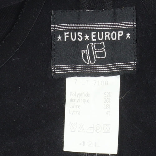 FUS EUROP Men's Black L Snow Pants Ski Waterproof Trousers 42L