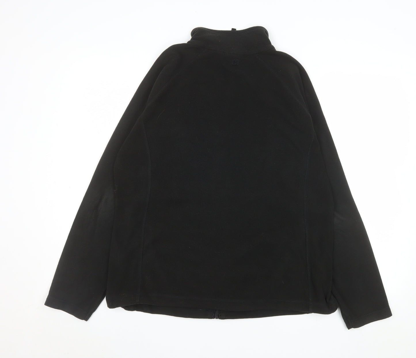 Mountain Warehouse Women’s Black Fleece Full Zip Jacket UK 14