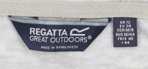 Regatta Great Outdoors Women's Grey Size 12 Pullover Hoodie