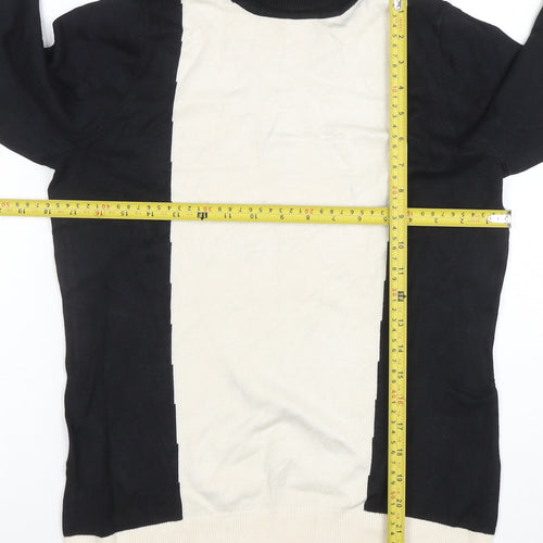 John Lewis Women Black Roll Neck Jumper Size 14