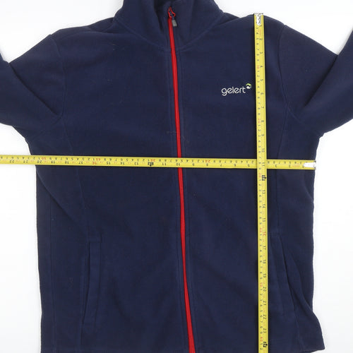 Gelert Men Blue Full Zip Fleece Jacket Size M Outdoor Wear