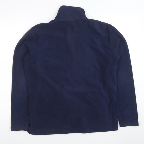 Gelert Men Blue Full Zip Fleece Jacket Size M Outdoor Wear