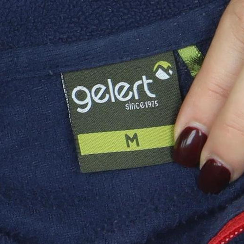 Gelert Men Blue Full Zip Fleece Jacket Size M Outdoor Wear