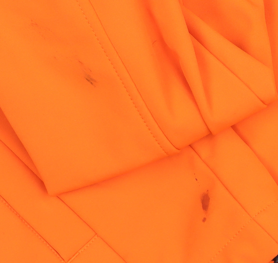 Superdry Men’s Orange XL Windcheater Softshell Jacket Hooded Windproof