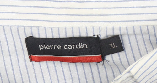 Pierre Cardin Men’s Black Long Sleeve V-Neck Knit Polo XL