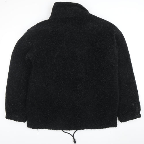 Country Trader Men's Black Fleece Lined Full Zip Jacket Size L