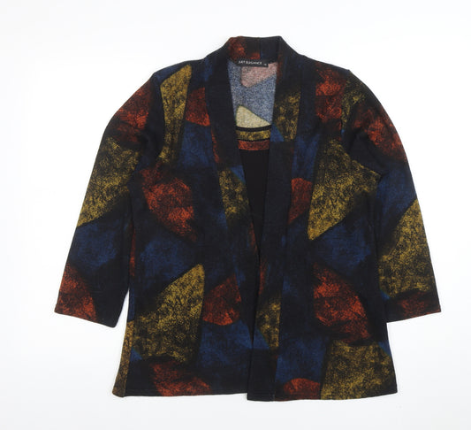 Just Elegance Women’s Multicoloured Geometric Cardigan Size 14