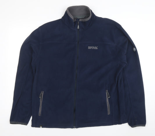 Regatta Men's Blue XL Fleece Full Zip Outdoor Jacket