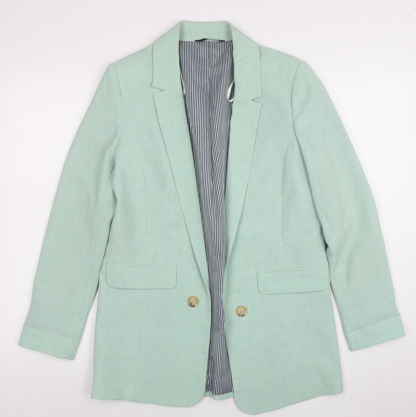 George Women’s Mint Green Single Breasted Blazer Size 8