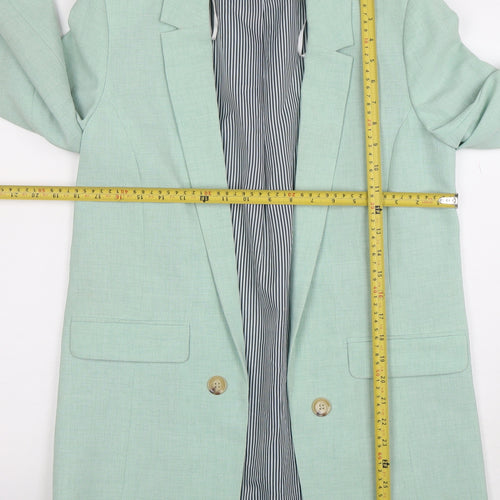 George Women’s Mint Green Single Breasted Blazer Size 8