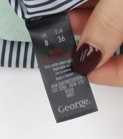 George Women’s Mint Green Single Breasted Blazer Size 8