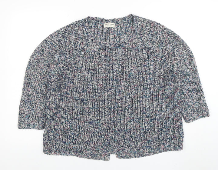 Marks and Spencer Women’s Multicoloured Size 18 Chunky Knit Cardigan