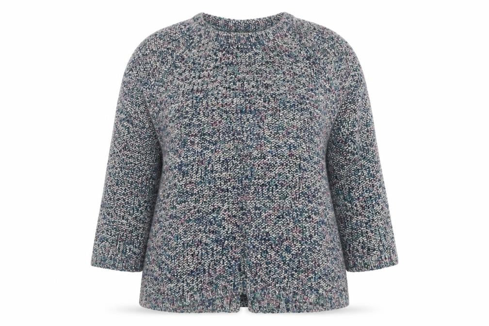 Marks and Spencer Women’s Multicoloured Size 18 Chunky Knit Cardigan
