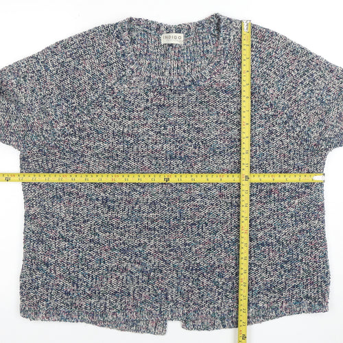 Marks and Spencer Women’s Multicoloured Size 18 Chunky Knit Cardigan