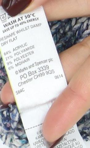 Marks and Spencer Women’s Multicoloured Size 18 Chunky Knit Cardigan
