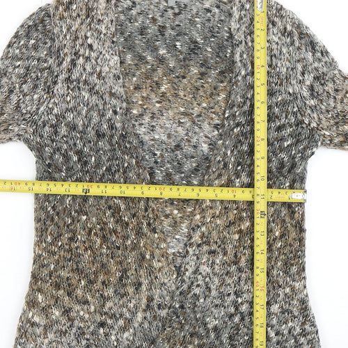 Marks and Spencer Per Una Women's Multicoloured Chunky Knit Cardigan Size S