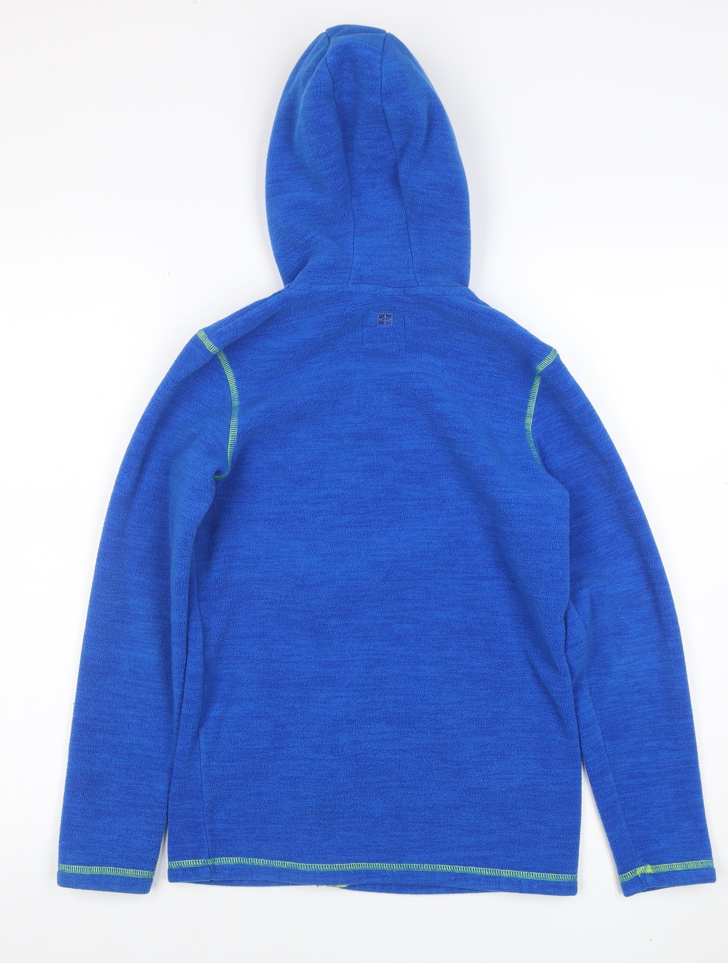 Mountain Warehouse Boys Blue Fleece Hooded Full Zip Jacket 11-12 Years
