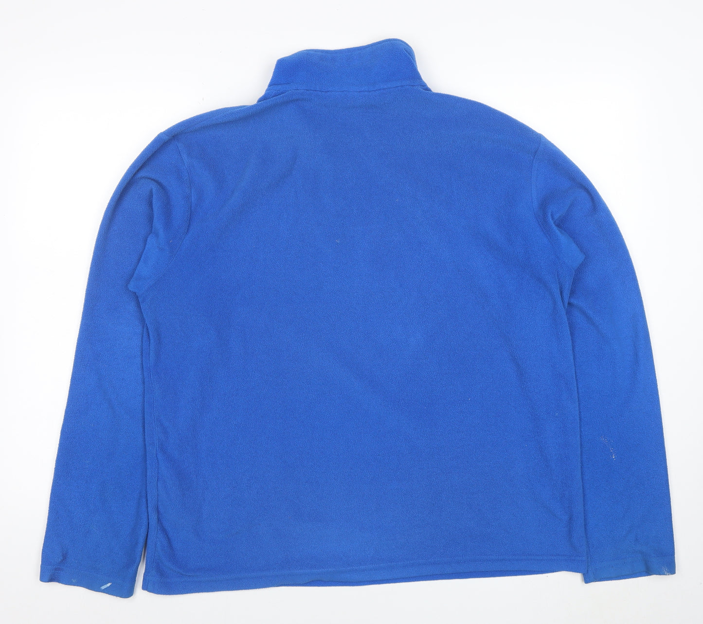 Regatta Men's Blue Fleece Half Zip Pullover Sweatshirt L