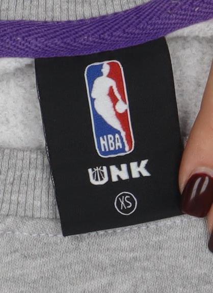 UNK NBA Los Angeles Lakers Men's Grey Pullover Sweatshirt XS