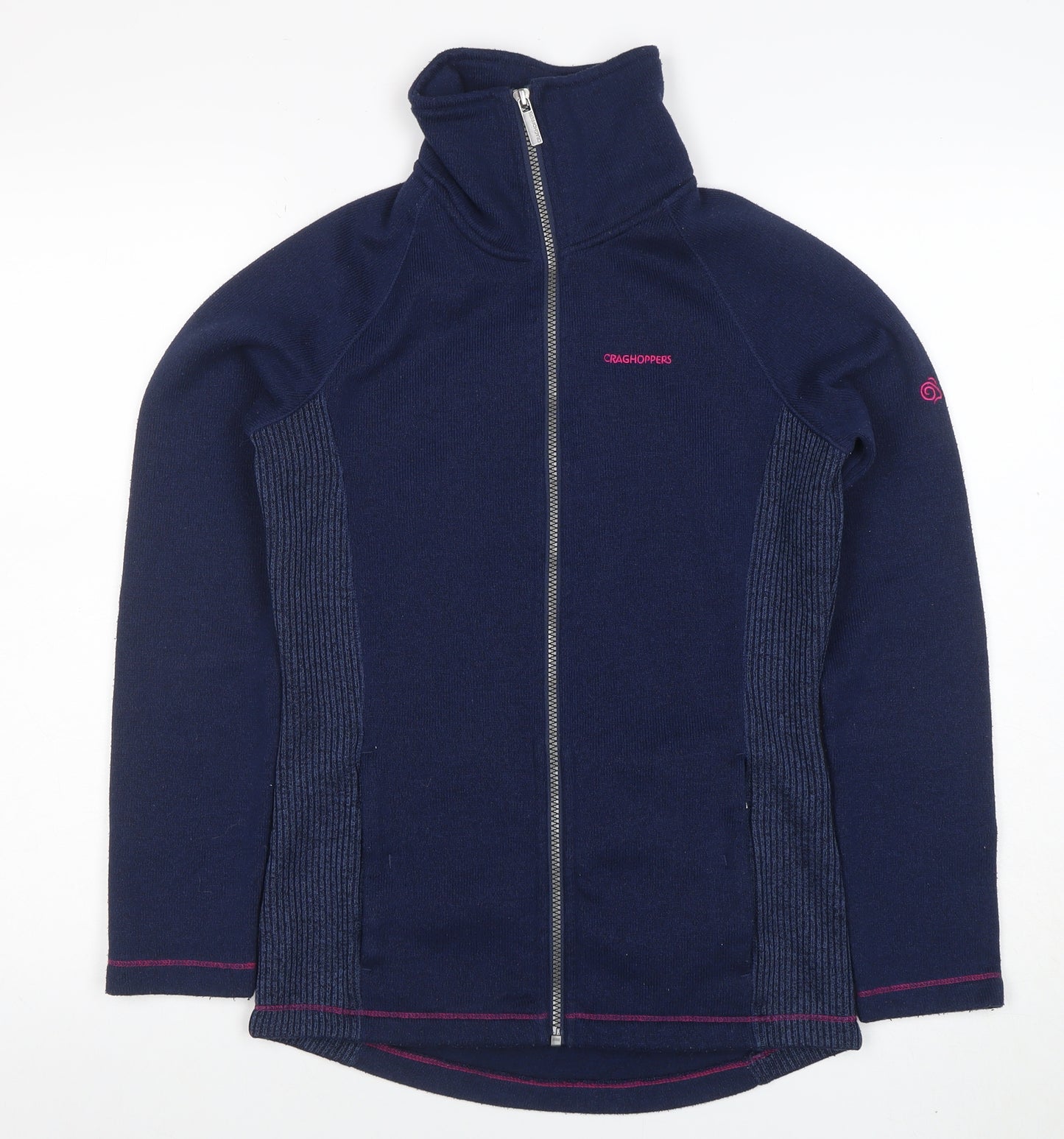 Craghoppers Women's Blue Size 10 Full Zip Fleece Jacket