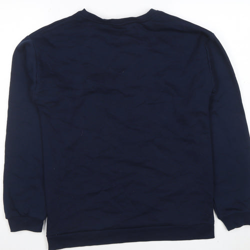 Harry Potter Boys Navy Blue Sweatshirt 13-14 Years Crew Neck Long Sleeve