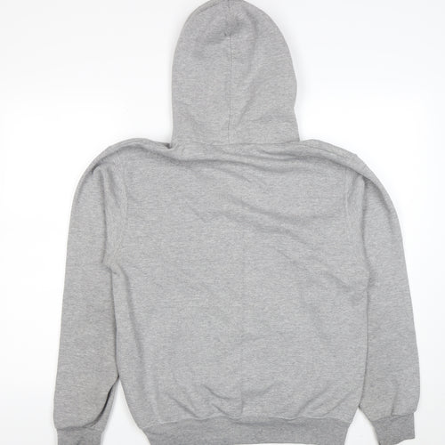 Champion Men's Grey Medium Pullover Hoodie Goshen College Logo