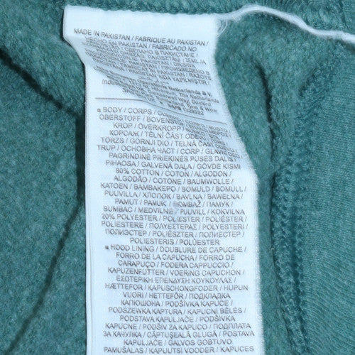 Nike Womens Green Pullover Hoodie Small Hooded Sweatshirt