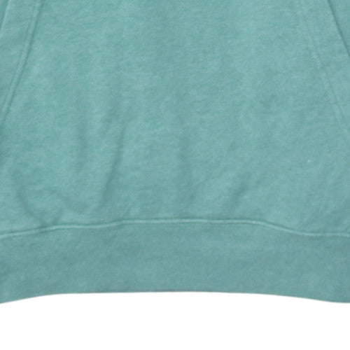 Nike Womens Green Pullover Hoodie Small Hooded Sweatshirt