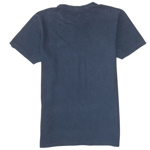 Ellesse Men’s Blue Cotton Short Sleeve Crew Neck Logo T-Shirt Size S