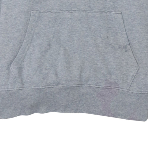 Levi's Men's Grey Pullover Hoodie M Rainbow Logo Graphic