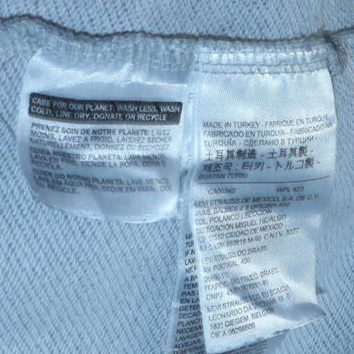 Levi's Men's Grey Logo Pullover Hoodie Size M Regular Fit