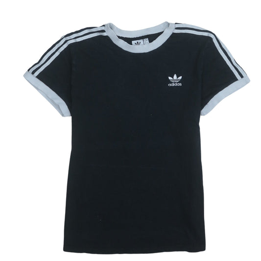 Adidas Women's Black Short Sleeve Crew Neck Sports T-Shirt Size 12