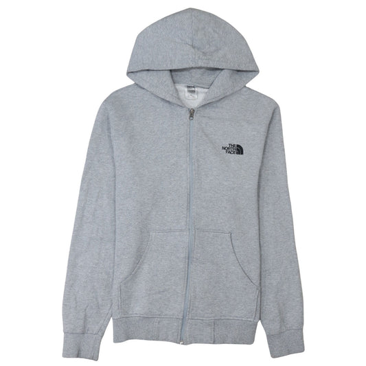 The North Face Men's Grey Full Zip Hoodie Size M