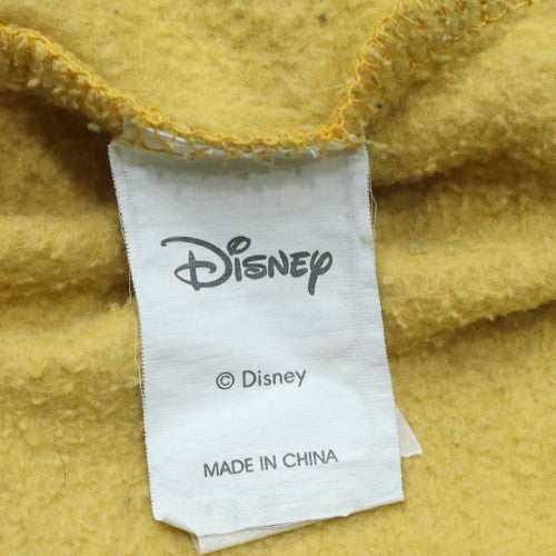 Disney Women’s Yellow Mickey Mouse Pullover Sweatshirt Size M