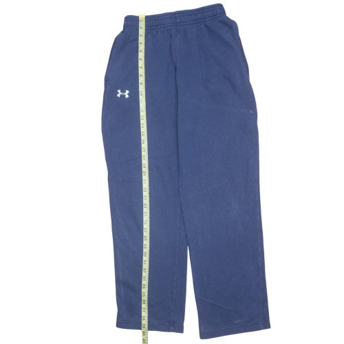 Under Armour Mens Blue Fleece Sweatpants M Relaxed Fit