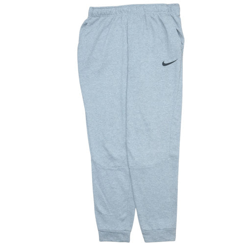 Nike Men's Grey Dri-FIT Regular Fit Jogger Trousers L