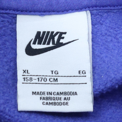 Nike Boys Blue Pullover Hoodie XL 158-170cm Hooded Sweatshirt