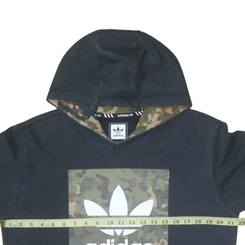 Adidas Men's Black Camouflage Pullover Hoodie Size M