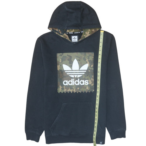 Adidas Men's Black Camouflage Pullover Hoodie Size M