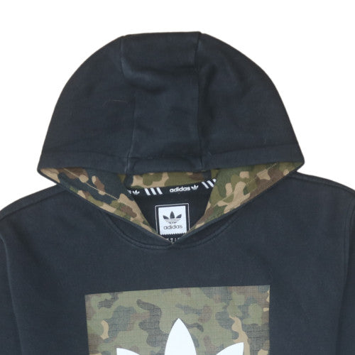 Adidas Men's Black Camouflage Pullover Hoodie Size M