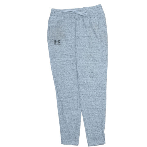 Under Armour Men's Grey Jogger Sweatpants M Comfortable Tapered Fit