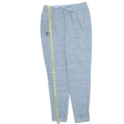 Under Armour Men's Grey Jogger Sweatpants M Comfortable Tapered Fit