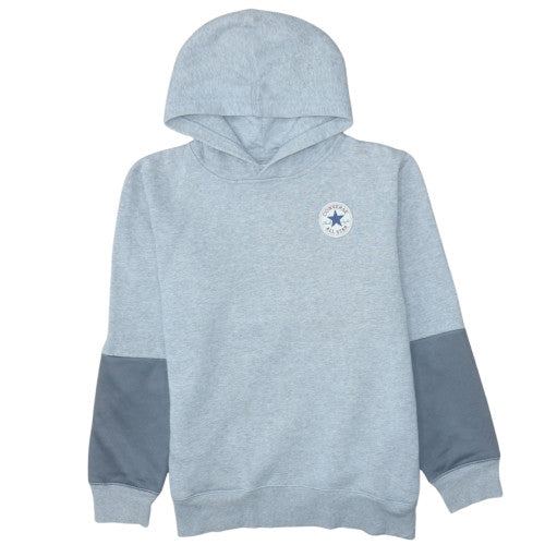 Converse Boys Grey Hooded Pullover Hoodie XL 13-15 Years All Star Logo