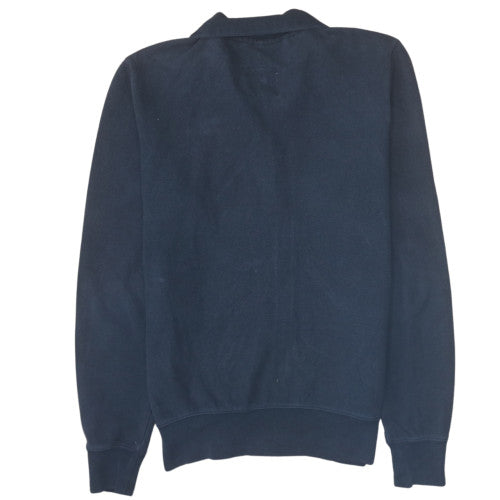 Diesel Men's Black Full Zip Fleece Sweatshirt Size S