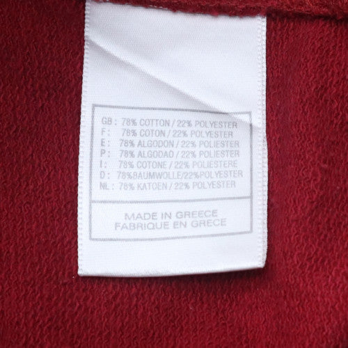 Nike Mens Red Full Zip Sweatshirt Jacket Size M Sportswear