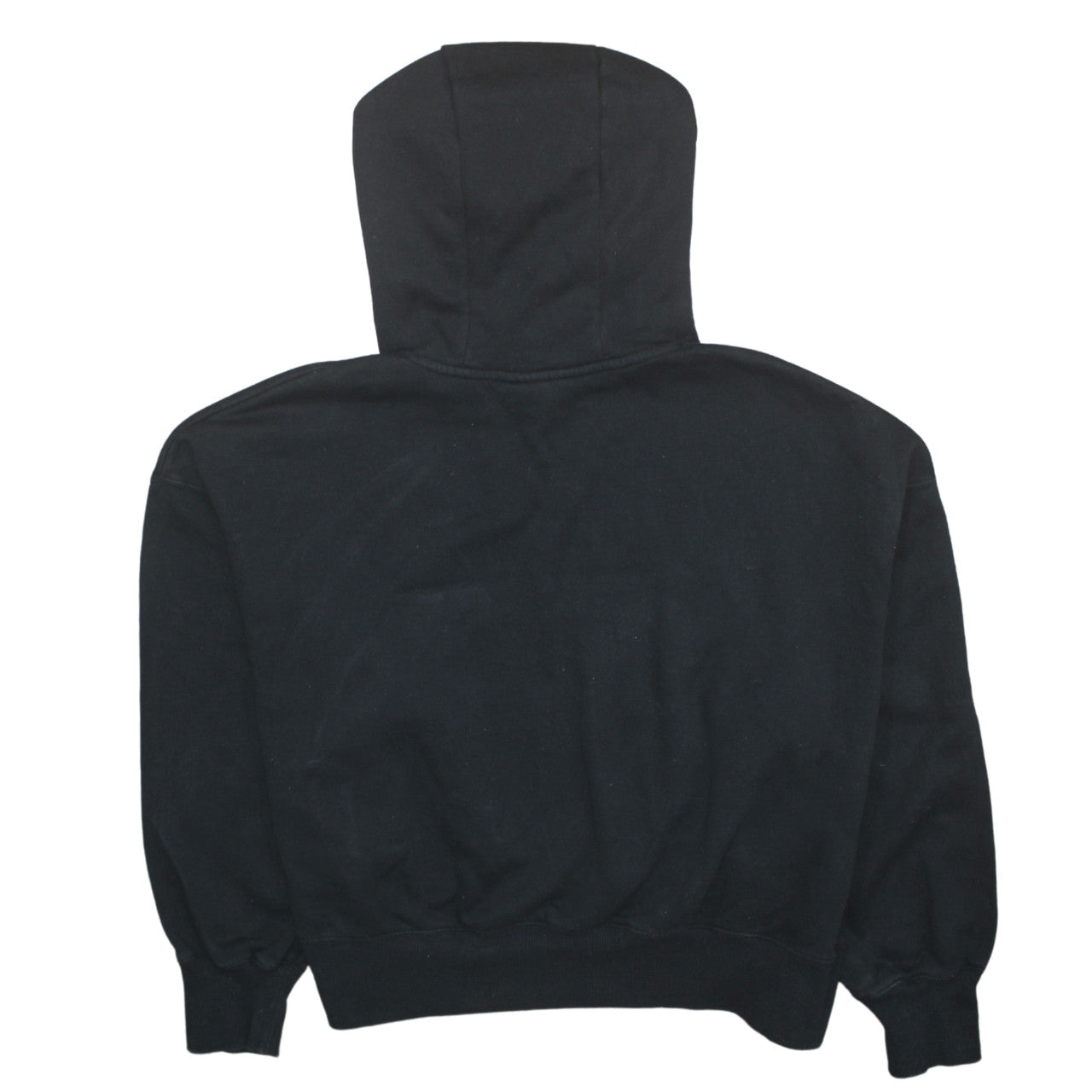 Nike Women’s Black Small Pullover Hoodie Cotton Blend Swoosh Logo