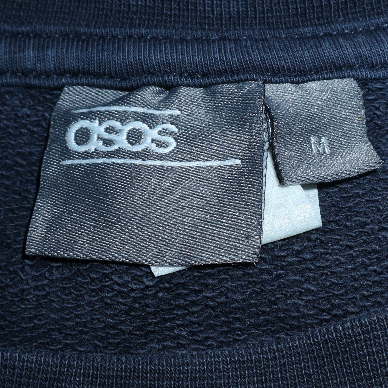 ASOS Men’s Blue Apollo 11 Crew Neck Cotton Sweatshirt Size M