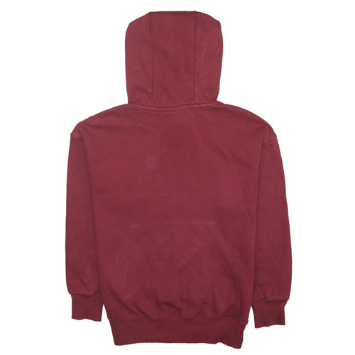 Nike Men's Red Pullover Hoodie Small Fleece Sweatshirt
